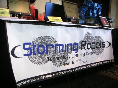 The Storming Robots Booth