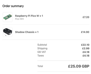 Cost of broken robot parts