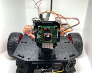 The test robot with the Anker power pack