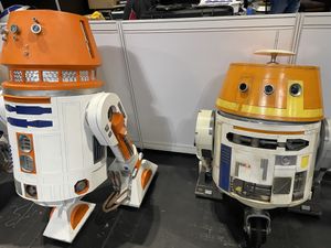 Star Wars droids - Chopper and Friend