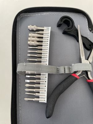 The driver bit holder in the Tiny Toolkit