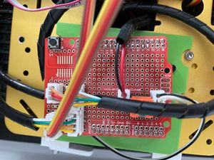 Arduino protoboard loose on the robot