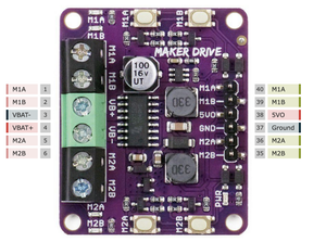 Cytron Maker Drive pinout