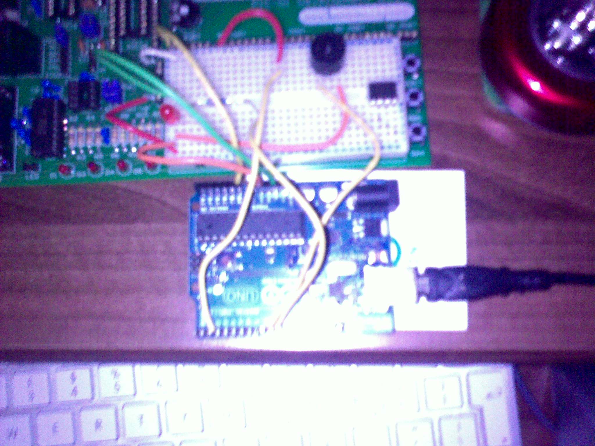 Arduino wired into LoginWay PIC-01 board