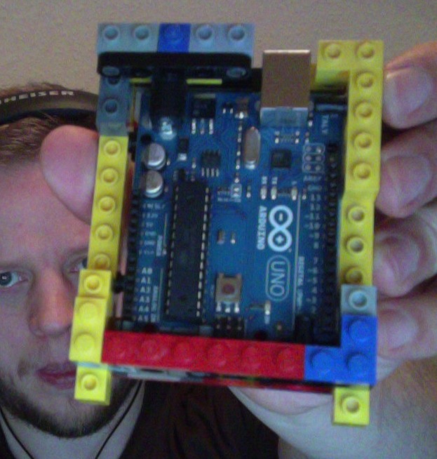 Arduino Lego Holder