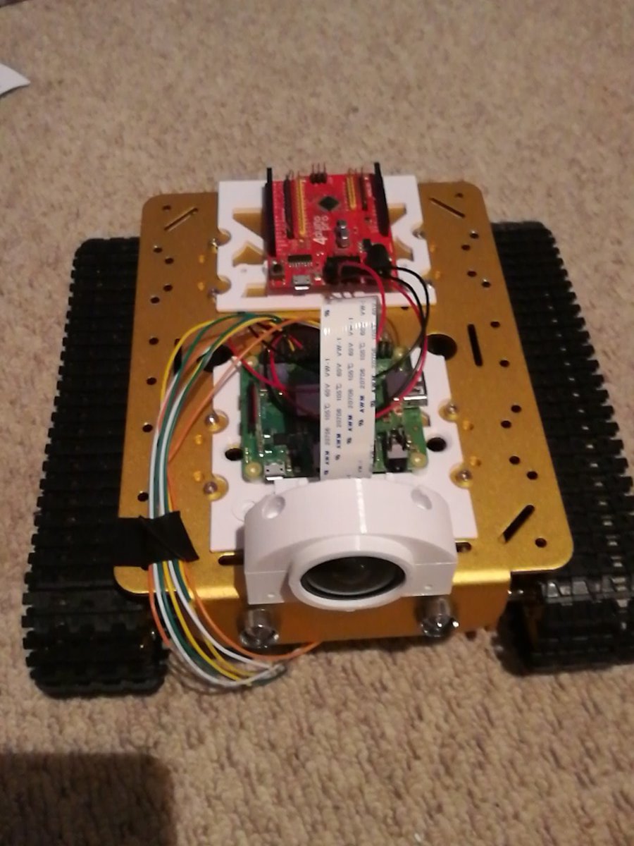 My Piwars Robot So Far With The Raspberry Pi 3a+